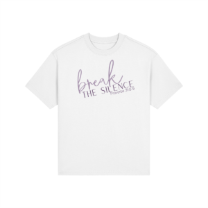 Break the Silence High-Wasted Classic Fit Tee
