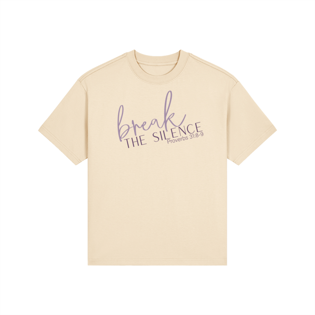 Break the Silence High-Wasted Classic Fit Tee