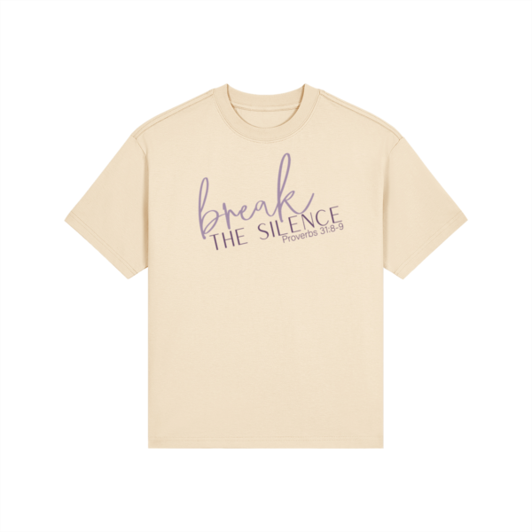 Break the Silence High-Wasted Classic Fit Tee
