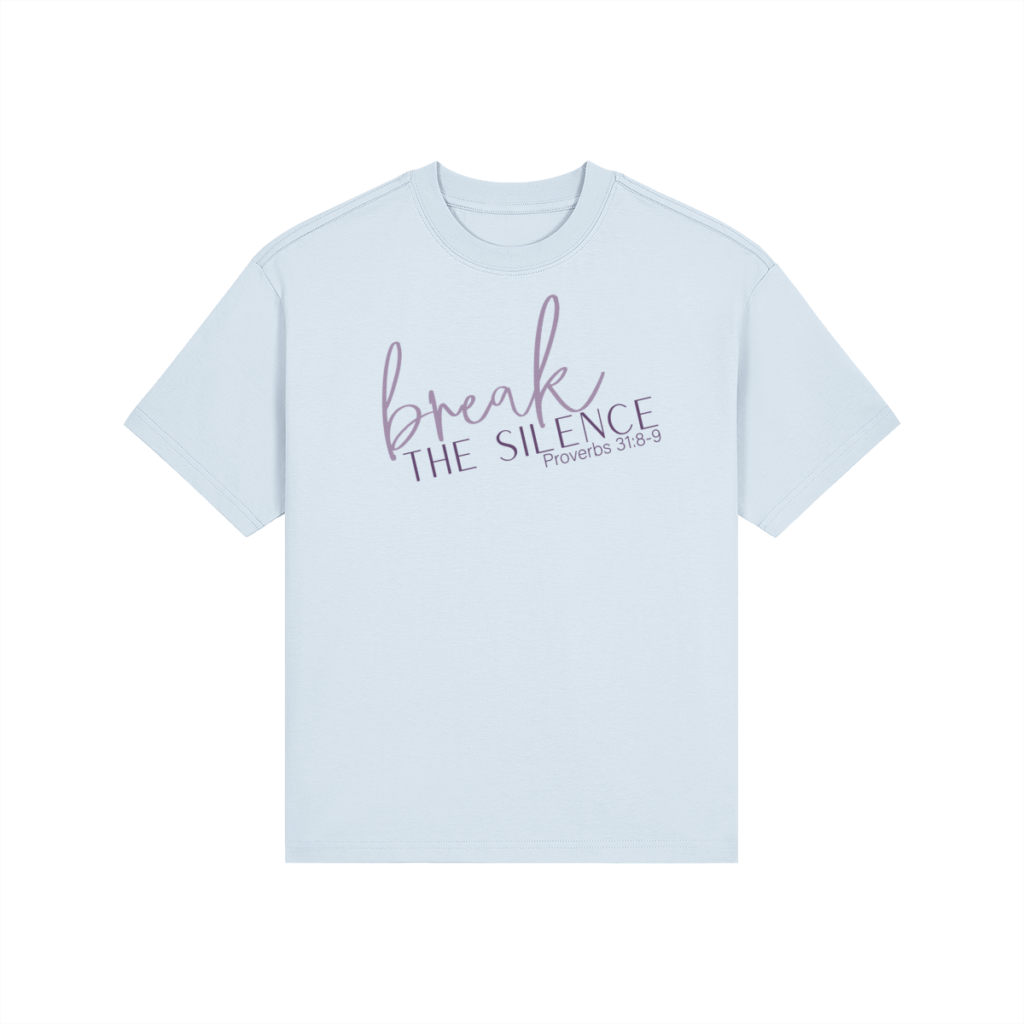 Break the Silence High-Wasted Classic Fit Tee