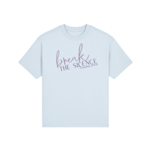 Break the Silence High-Wasted Classic Fit Tee - Image 3