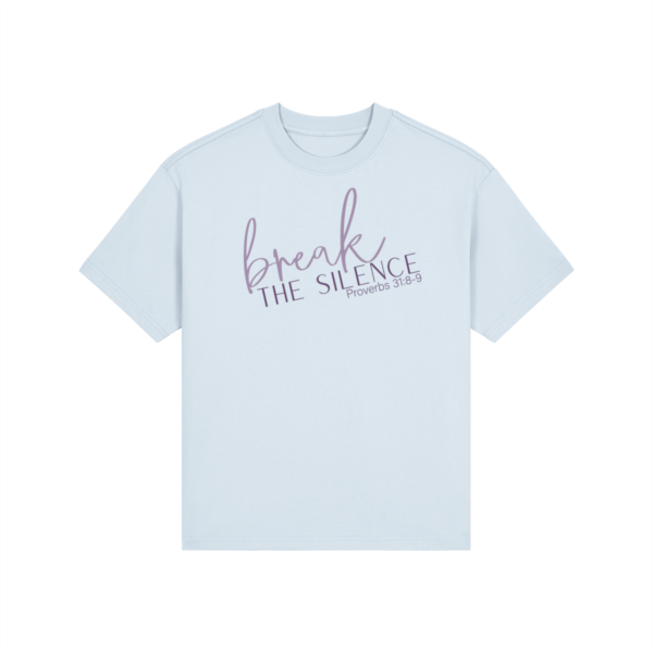 Break the Silence High-Wasted Classic Fit Tee