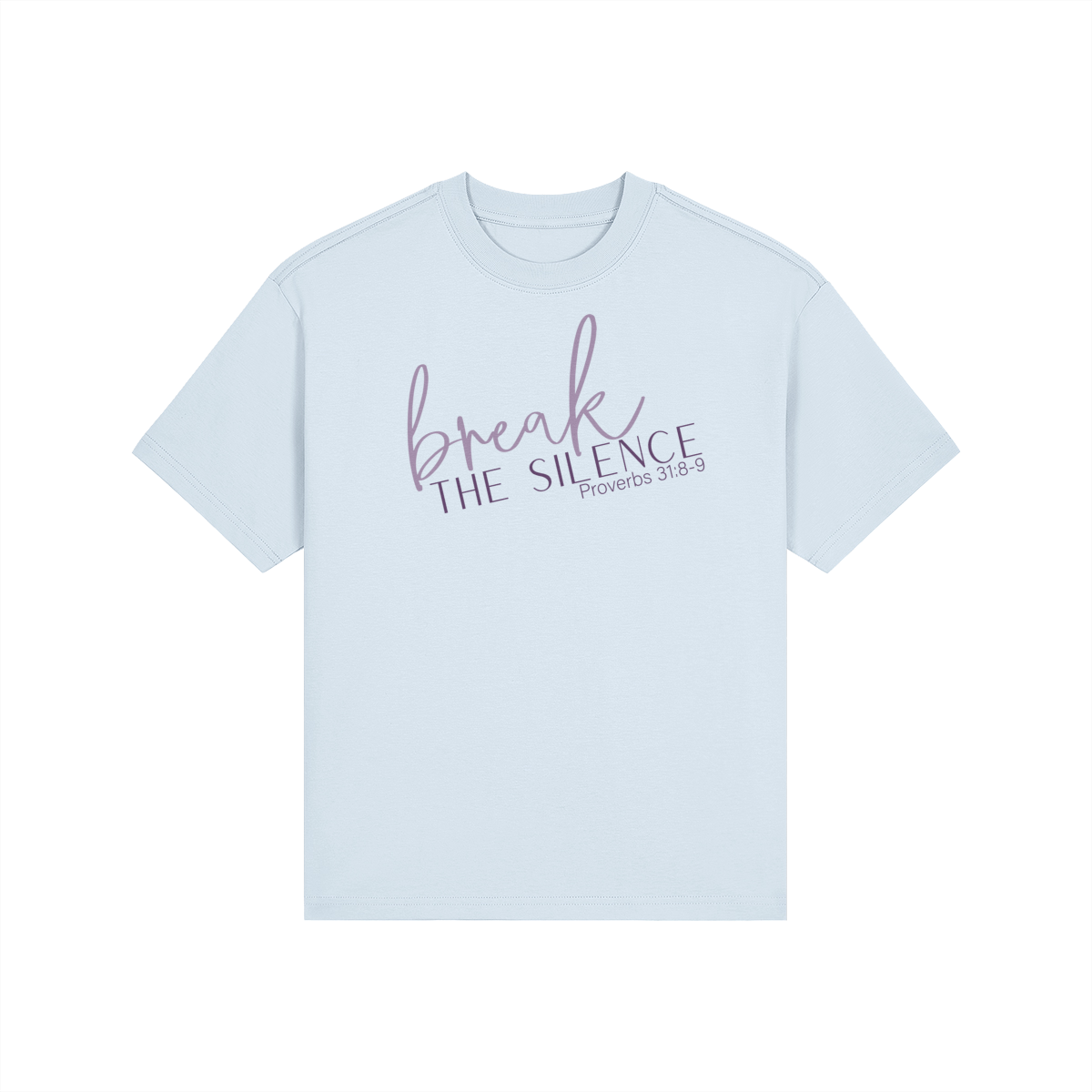 Break the Silence High-Wasted Classic Fit Tee - Image 3