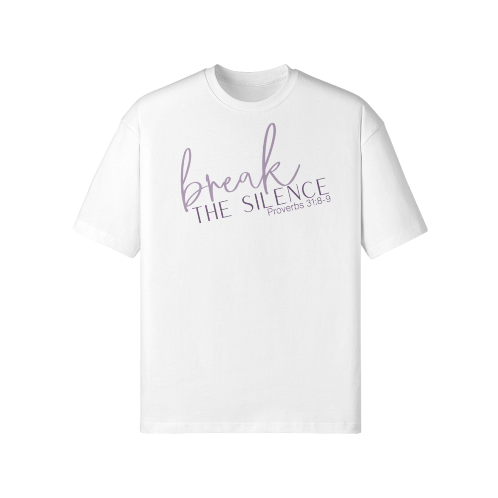 Break the Silence Oversized Tee
