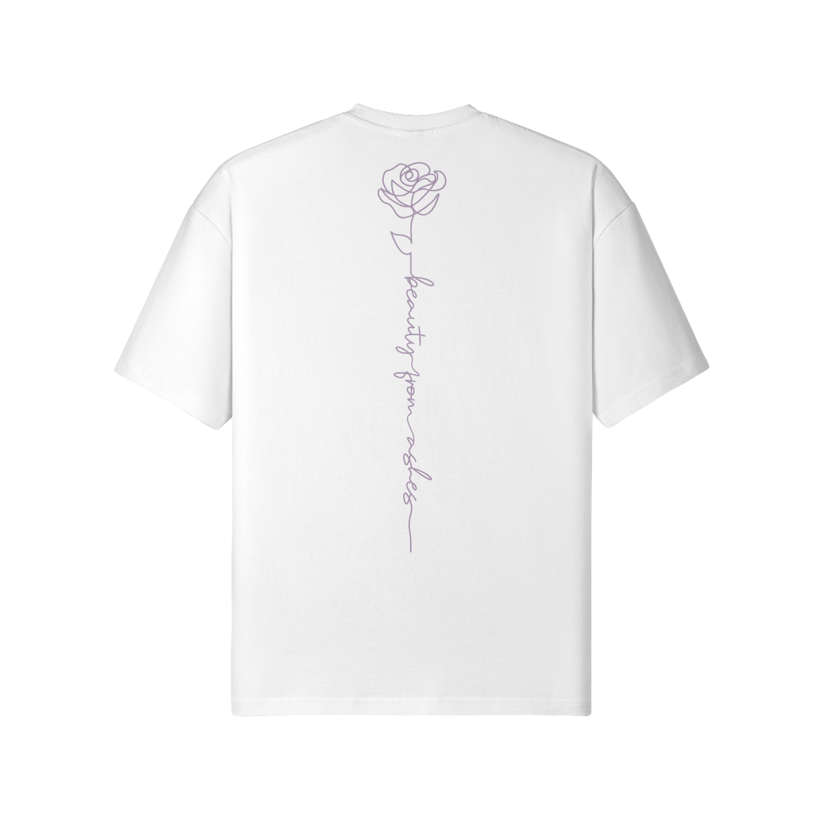 Isaiah 61:3&mdash;Beauty From Ashes Oversized Tee - Image 2